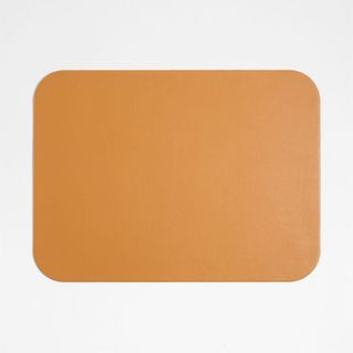 Rizzo Easy Care Recycled Leather Reversible Rectangular Placemat, Set of 2