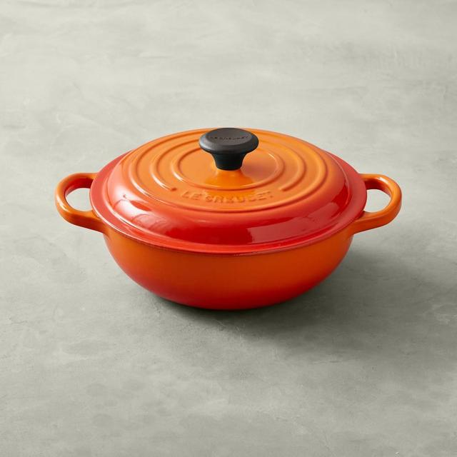 Le Creuset Enameled Cast Iron Signature French Oven, 2 1/2-Qt., Flame