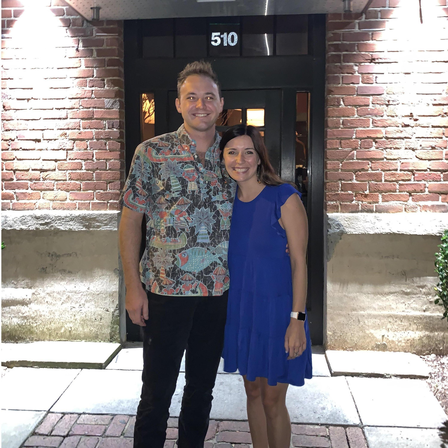 Our first date in Rock Hill, SC in August 2020