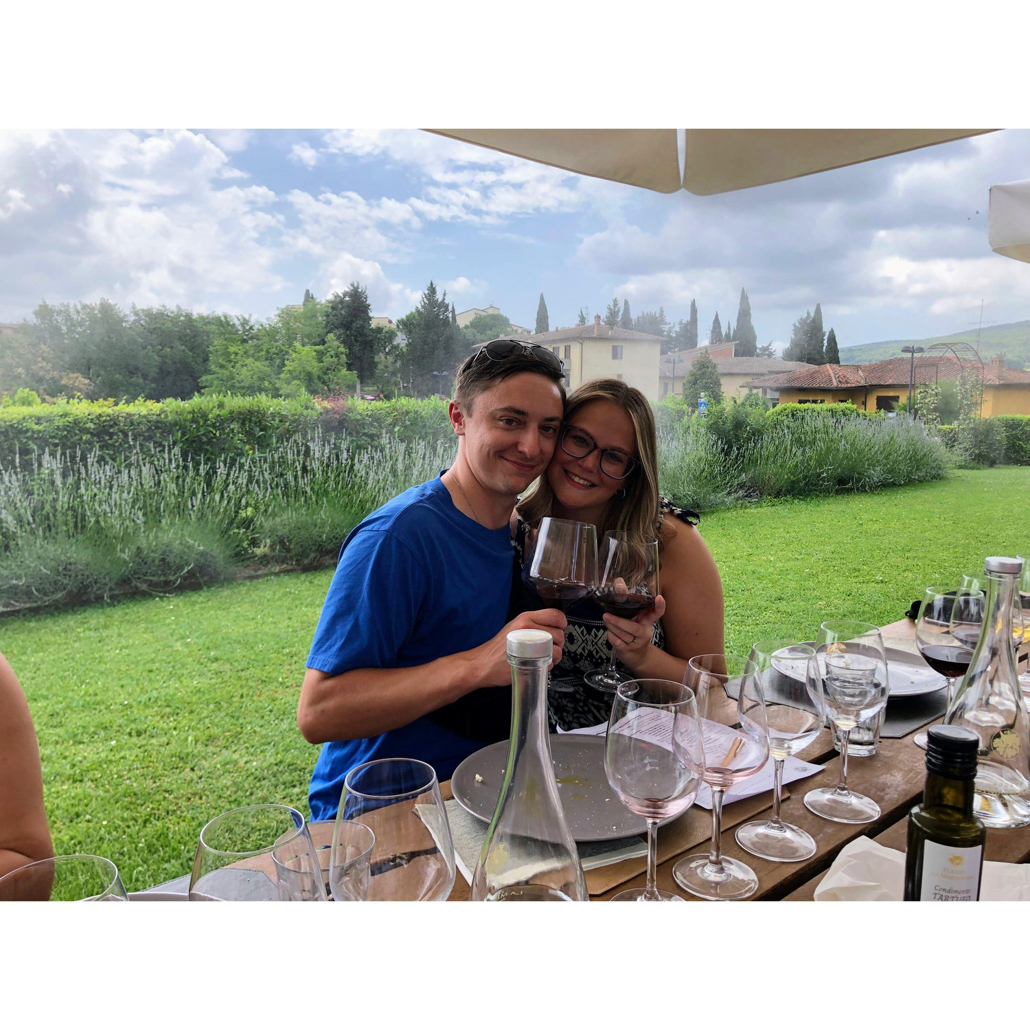 A Winery in Tuscany. Where we both found our love for Chianti wine.