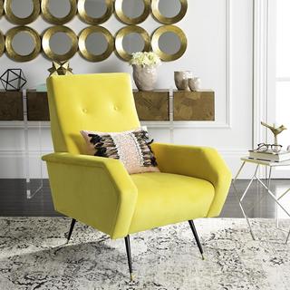 Retro Velvet Accent Chair