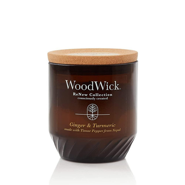 WoodWick® Renew Medium Candle, Ginger & Turmeric, 6 oz.