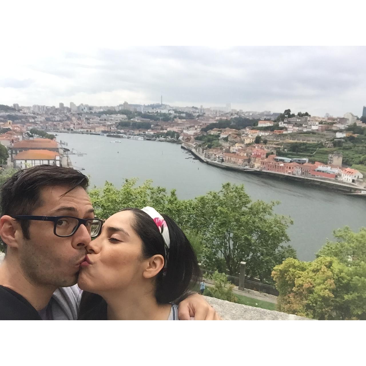 We love to travel - here we are in Porto, Portugal.