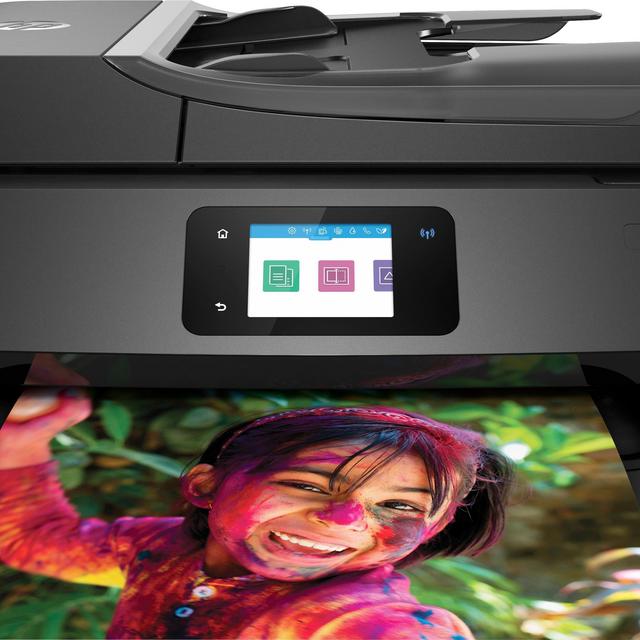 HP - ENVY Photo 7855 Wireless All-In-One Instant Ink Ready Printer - Black