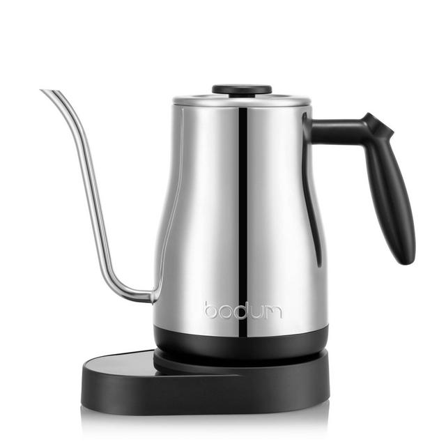Bodum 34oz Bistro Gooseneck Water Kettle With Temperature Control Stainless Steel