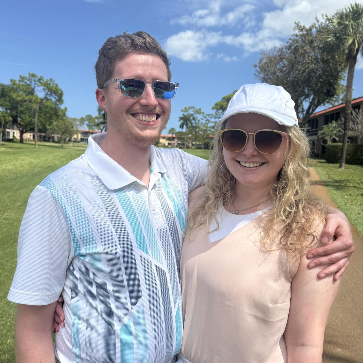 First Time Golfing