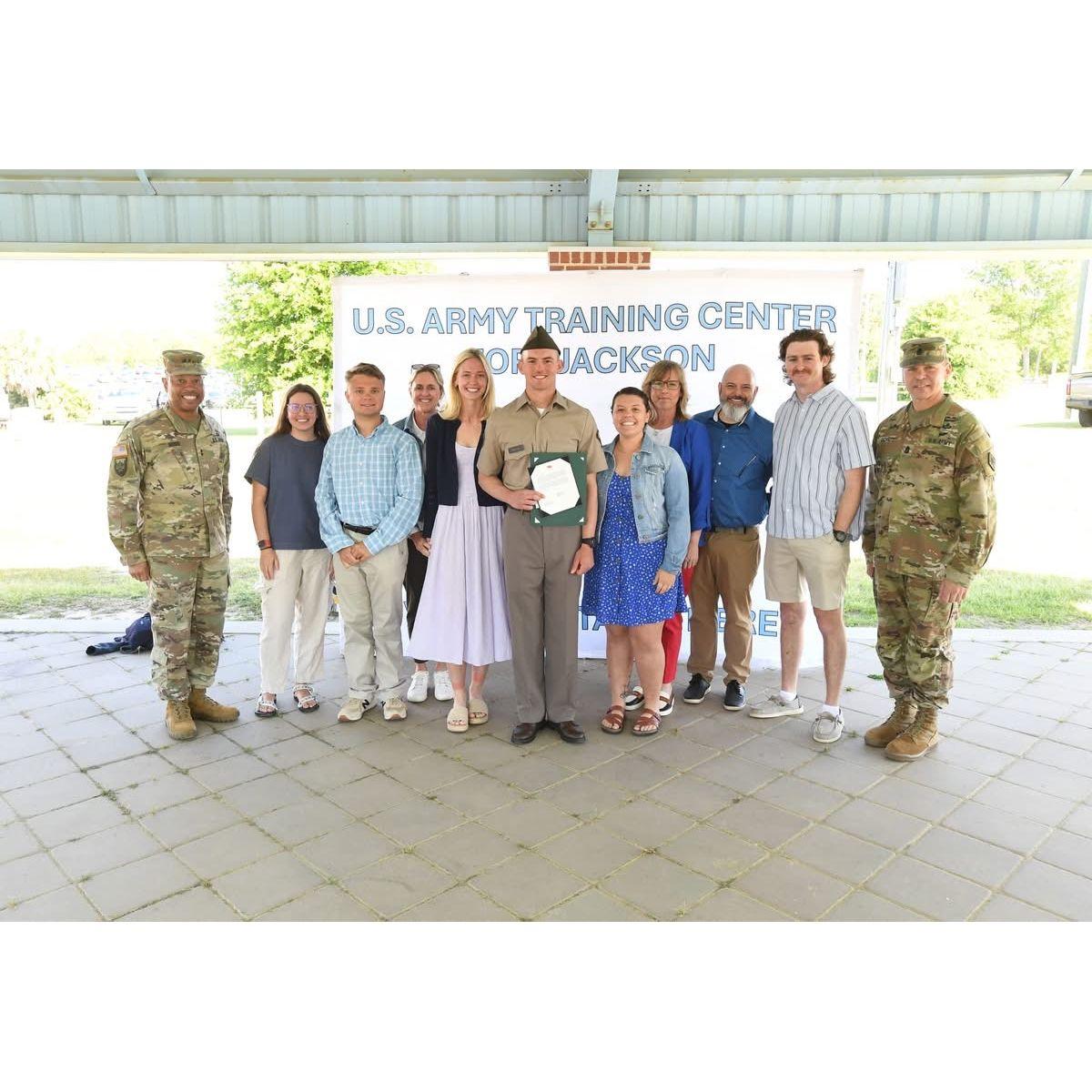 Sam and Summer took a quick trip to Fort Jackson, SC, where we surprised RJ at his graduation!