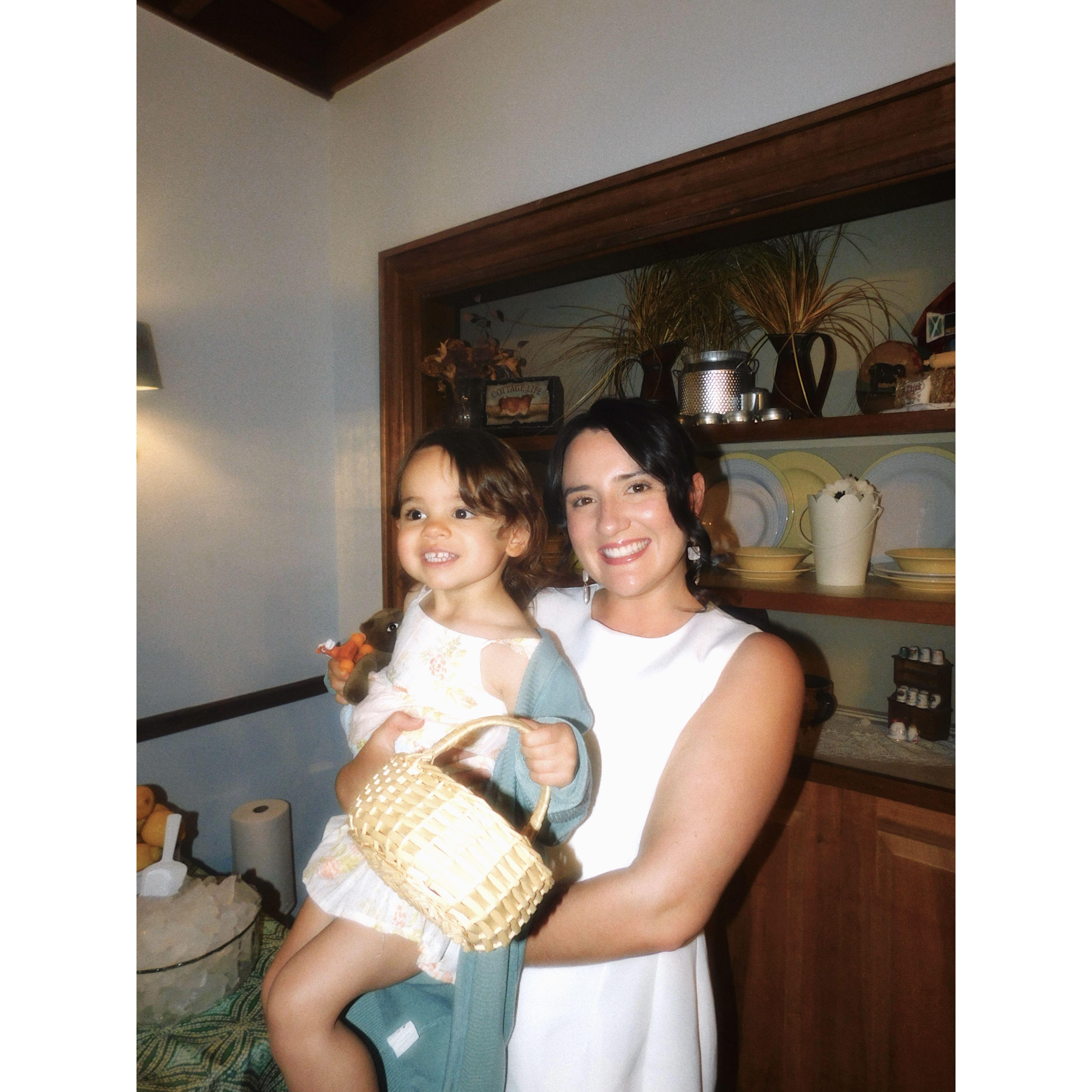 Haley & her flower girl :)