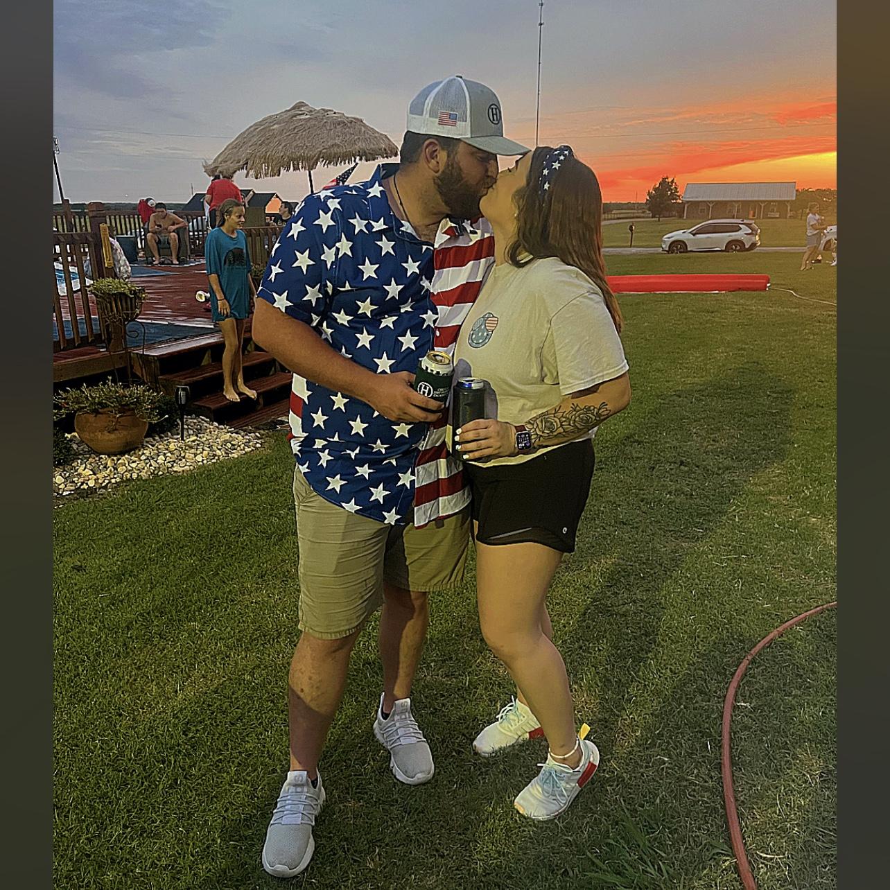 Our first 4th of July together ❤️💙