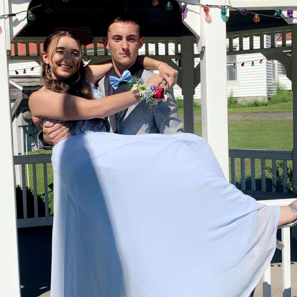 Kevin's senior prom.