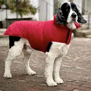 Down Puffer Coat - Cranberry, size 24"