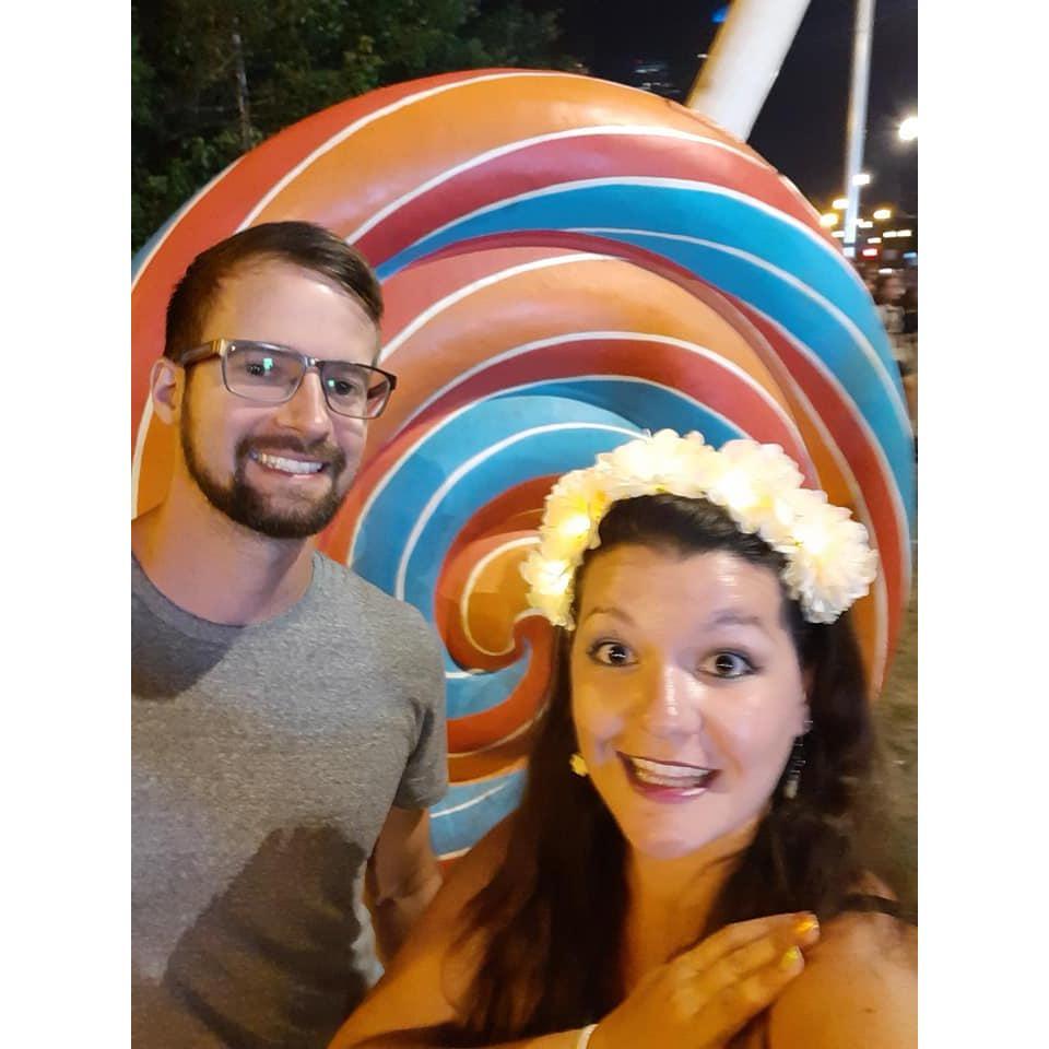 Our first Lollapalooza festival in Chicago!