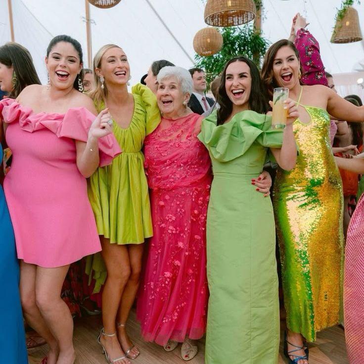 Wedding day colors