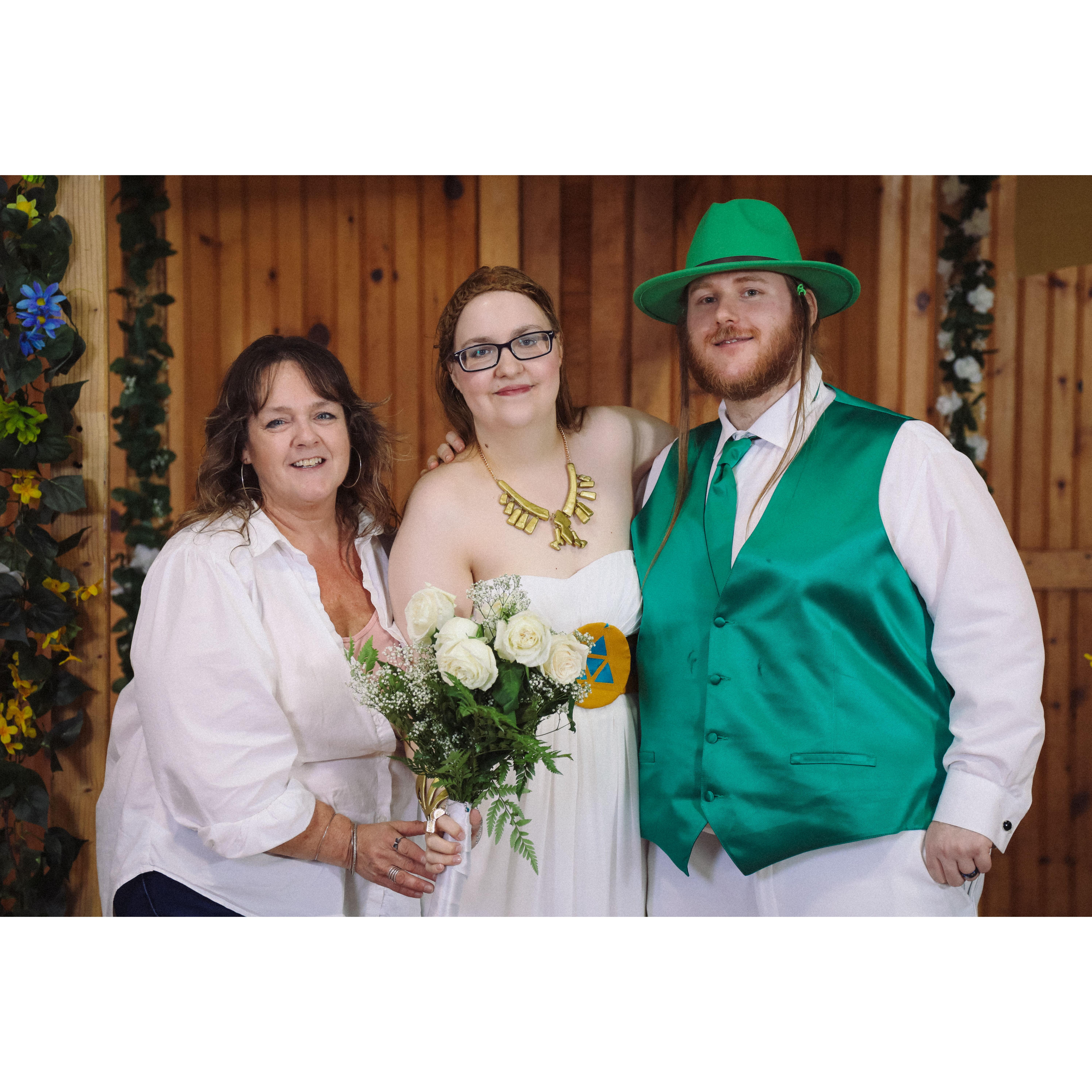 after the ceremony,
