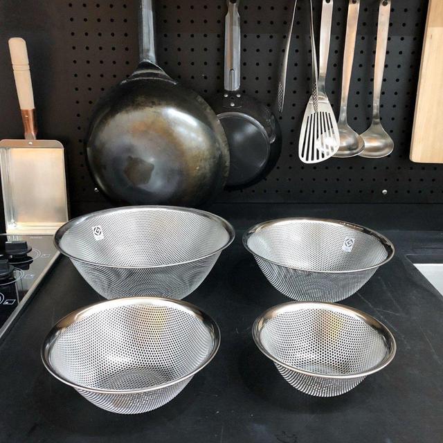 Sori Yanagi Strainers and Bowls