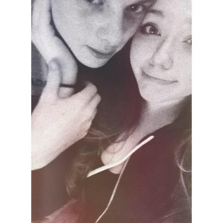 2015 - Our first actual selfie.