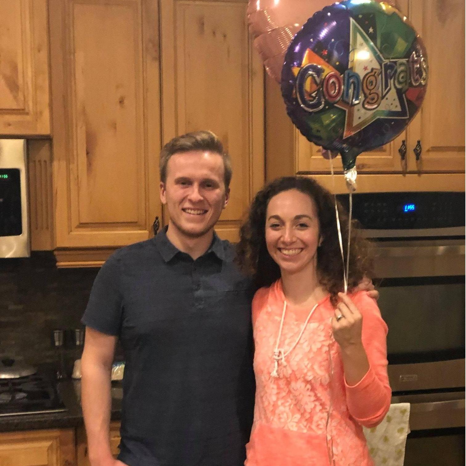 December 1st, 2018, he proposed and I said "Yes?"!!!