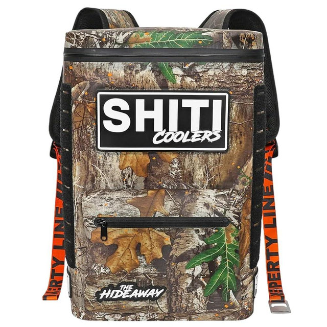 SHITI Coolers Cooler for Camping, Travel, Beach, Soft Lunch Box for Food, Drinks & Ice, Portable, Waterproof 24 Hr Insulated Bag with Shoulder Straps, Customizable