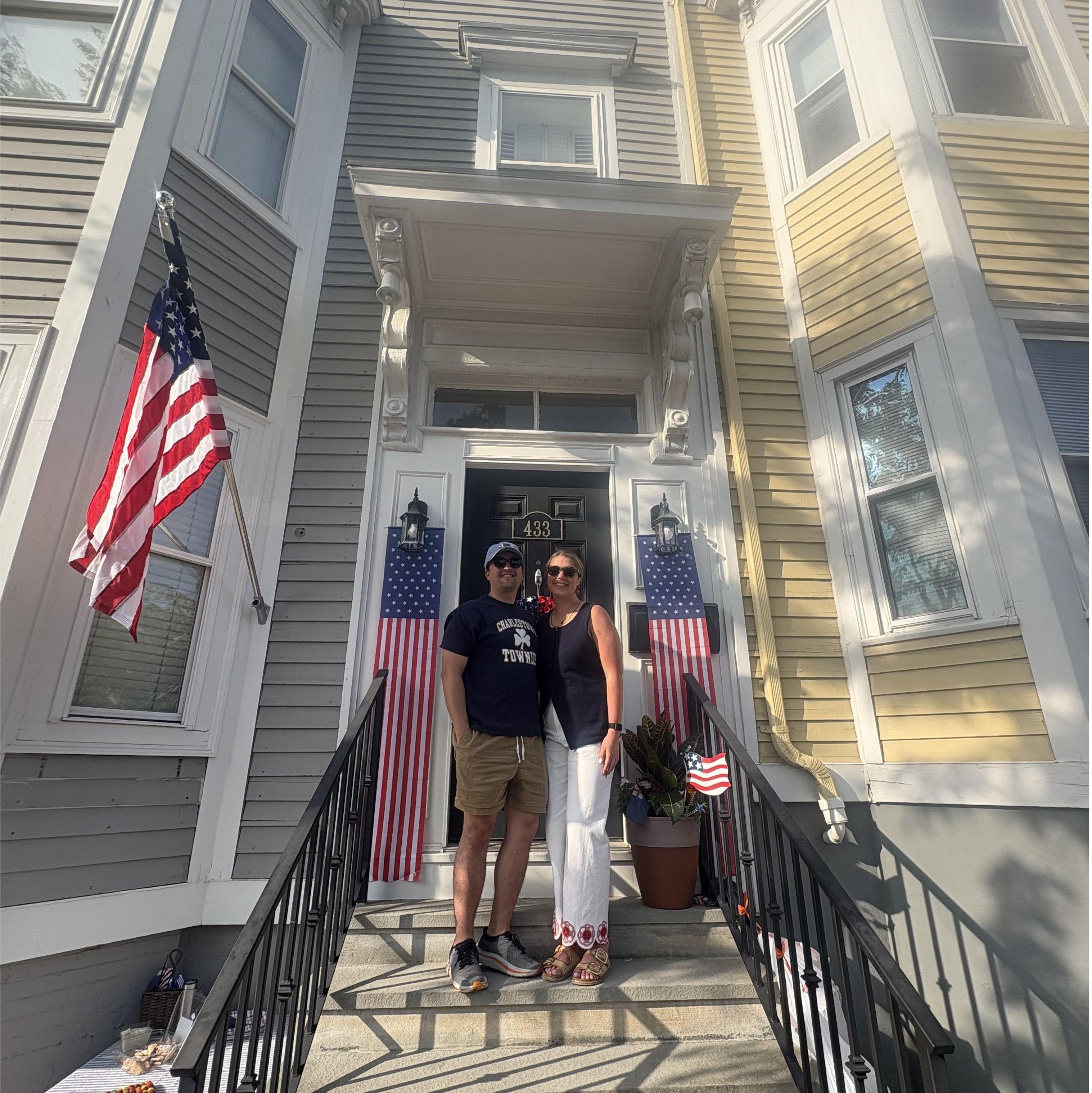 Our new home together- purchased in April 2025!