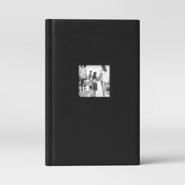 4" x 6" Photo Album Black 3 Per Page - Threshold™
