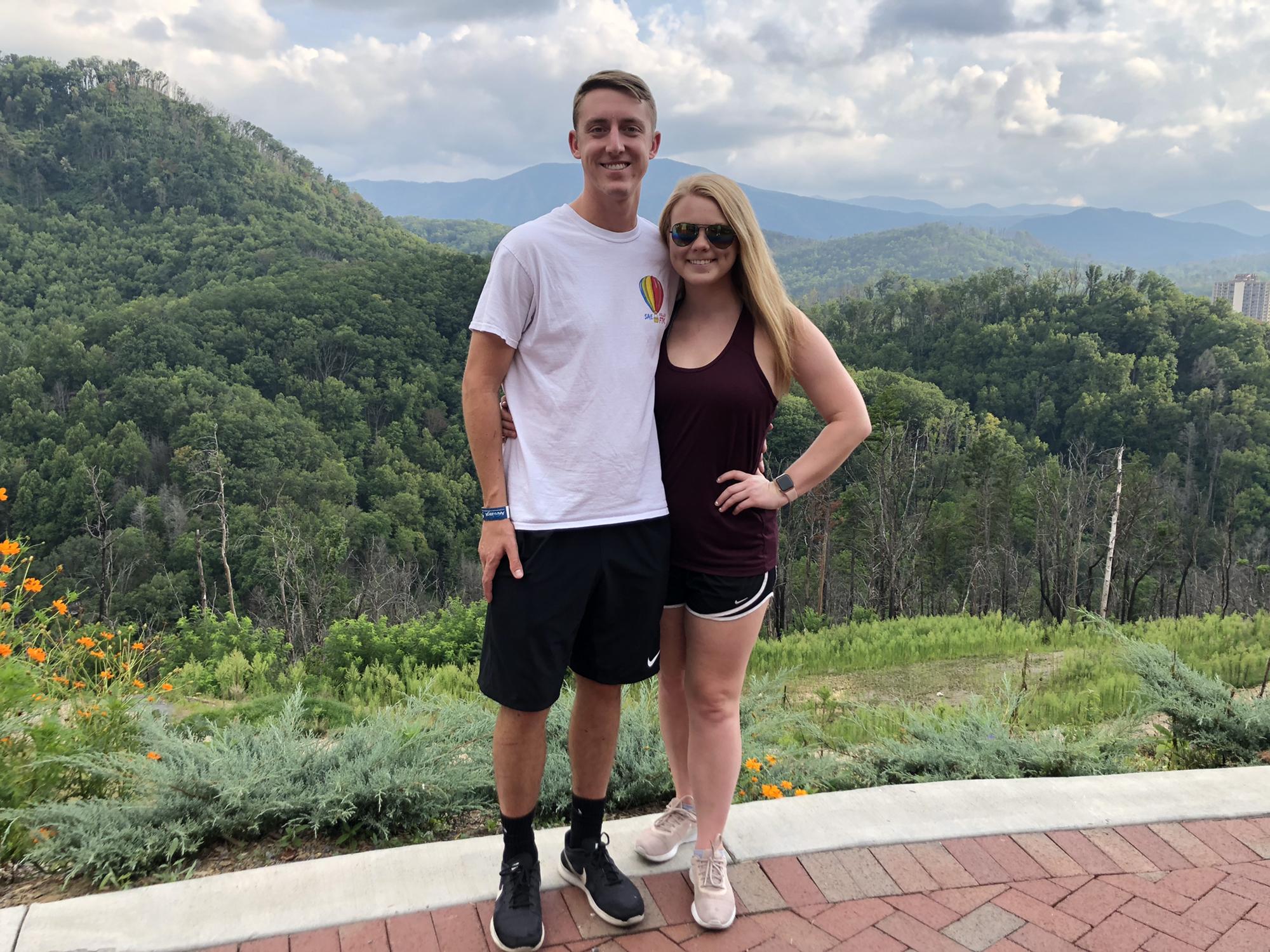 We share a love of traveling, and spending time with our families. It is the best when we get to do both at the same time!