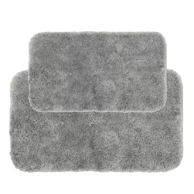 Nestwell™ Performance 2-Piece Bath Rug Set in Chrome