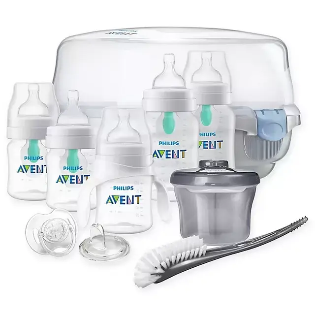 Philips Avent Essentials Anti-Colic Bottle Set in Clear