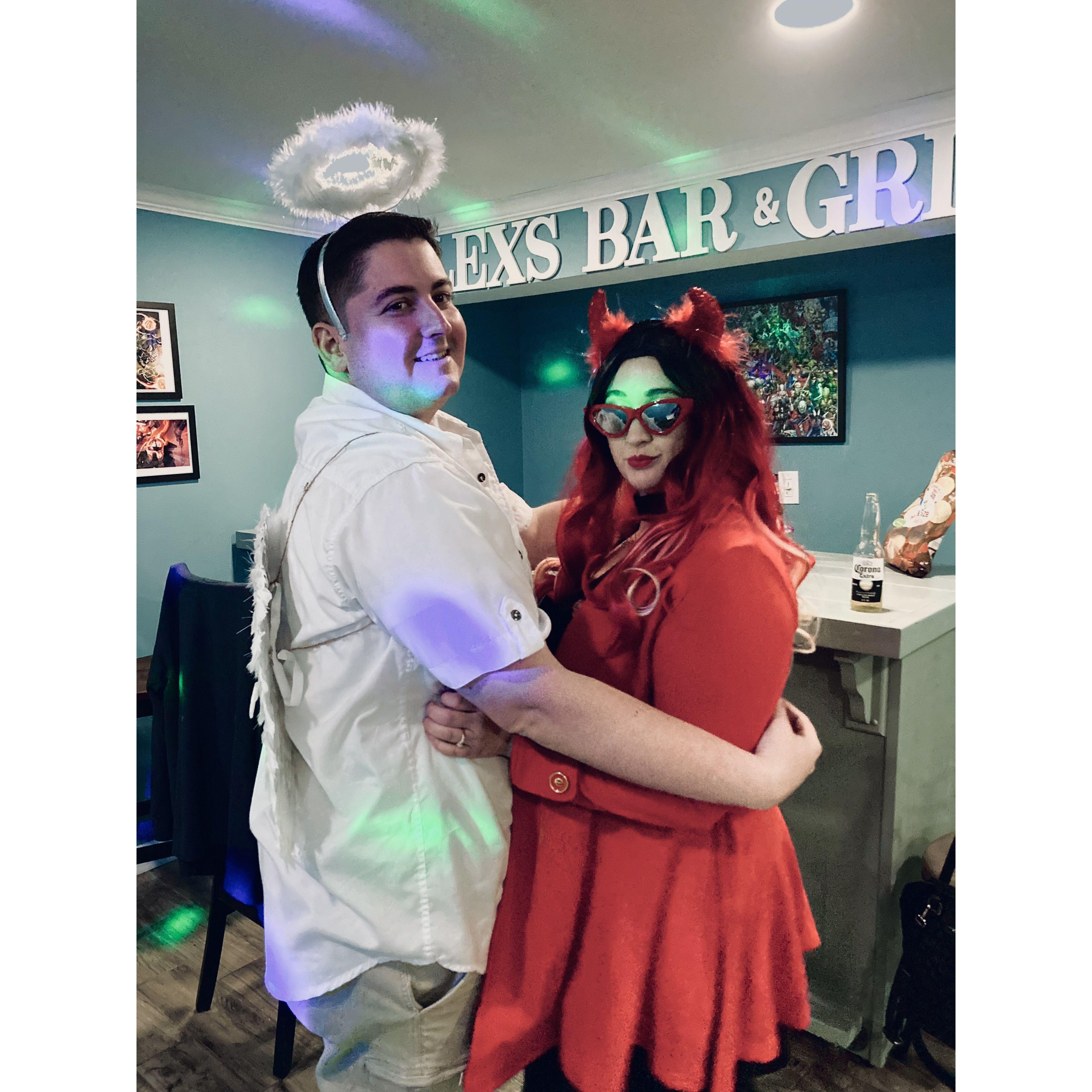 halloween at Alex bar and grill