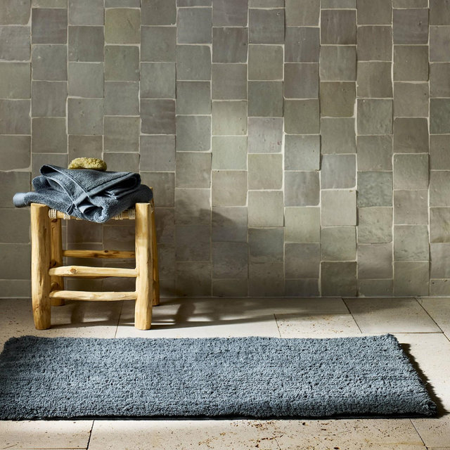 21"x34" Modal Plush Bath Rug Mineral Blue - Casaluna™