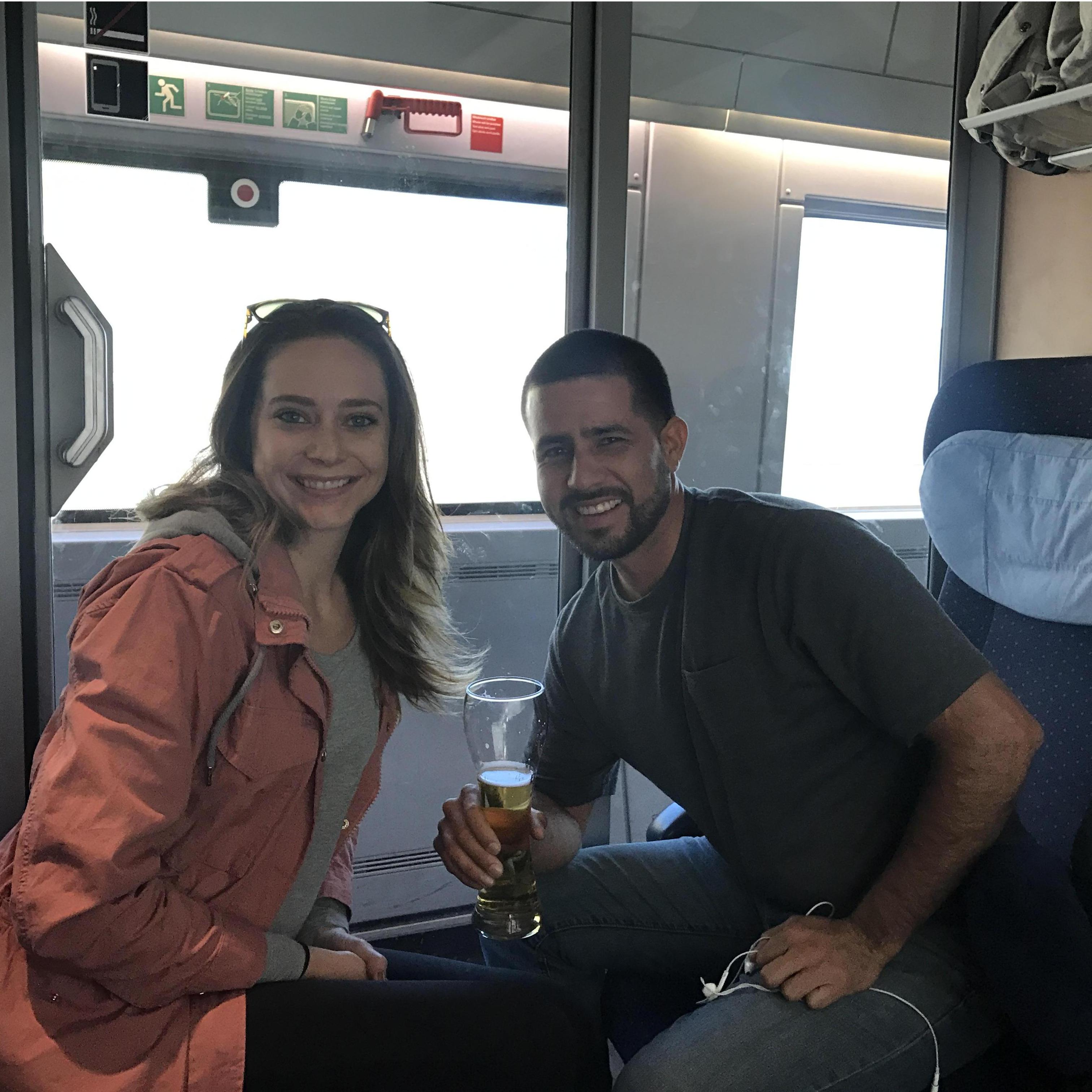 Berlin to Munich train ride.