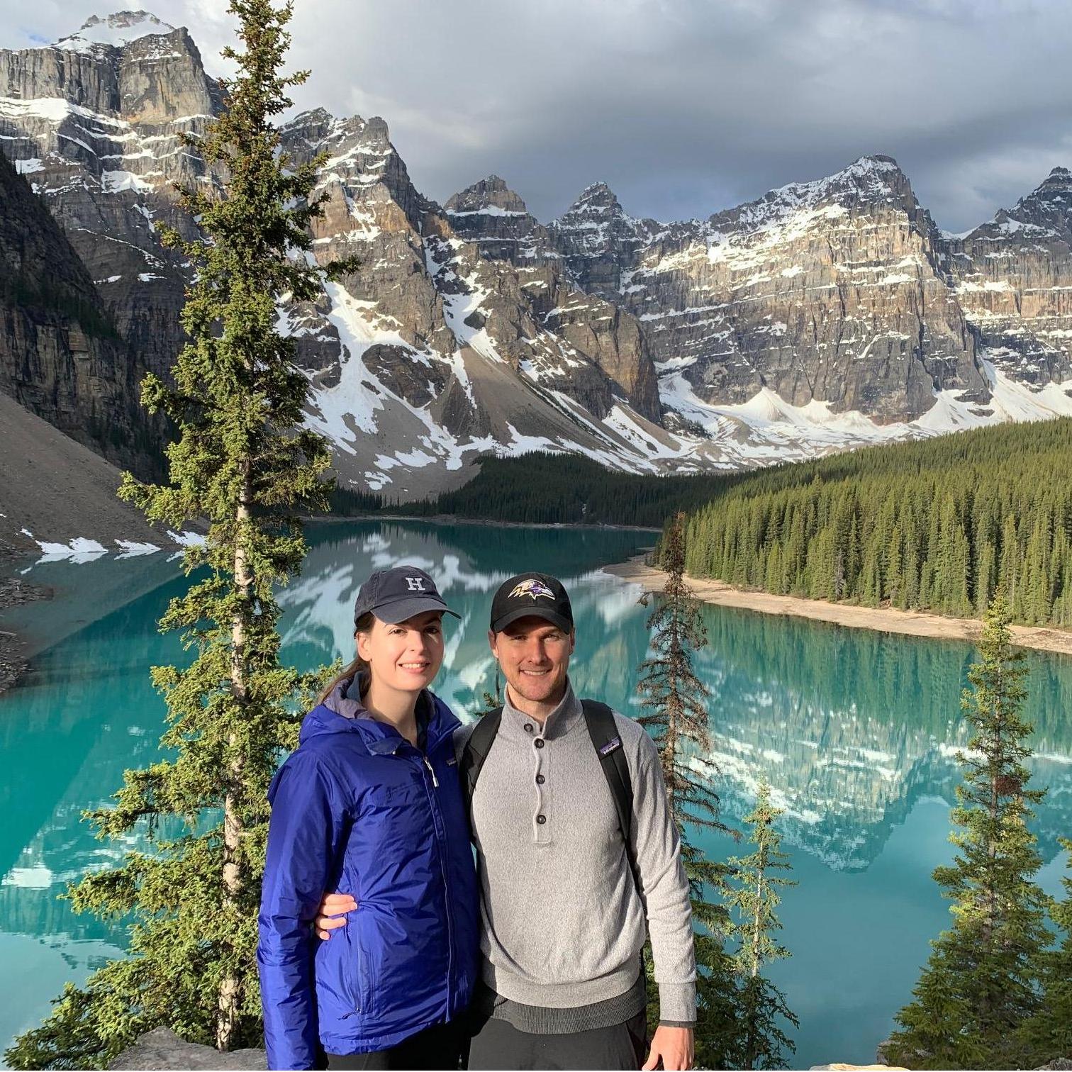 Moraine Lake in Banff, Canada