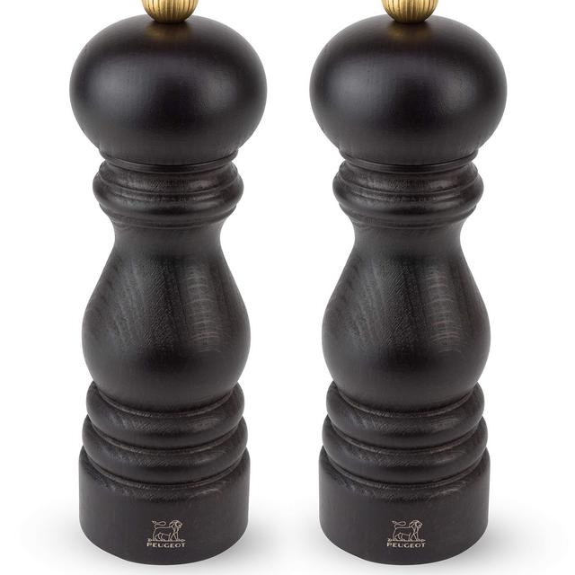 Peugeot 2/23461 Paris U'Select 7 Inch Salt and Pepper Mill Set, Chocolate