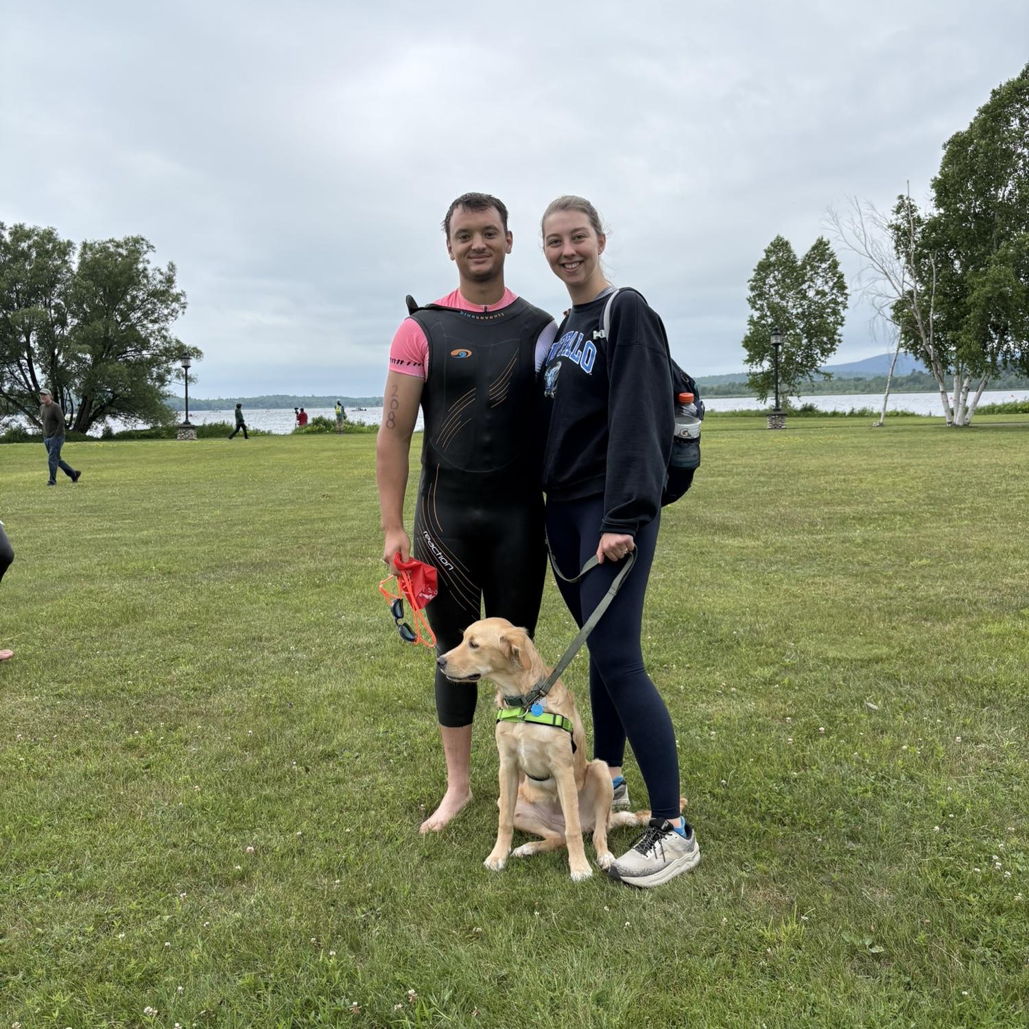 Andrew's first 70.3! 2025