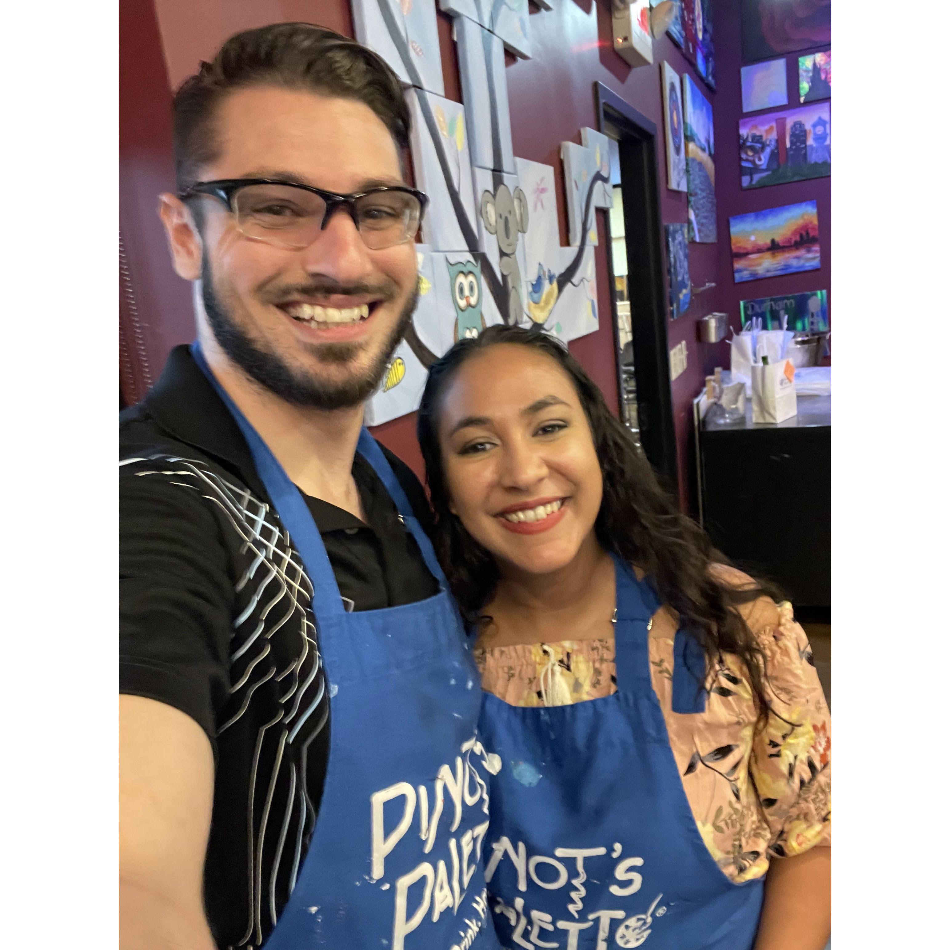 Hours before he proposed!