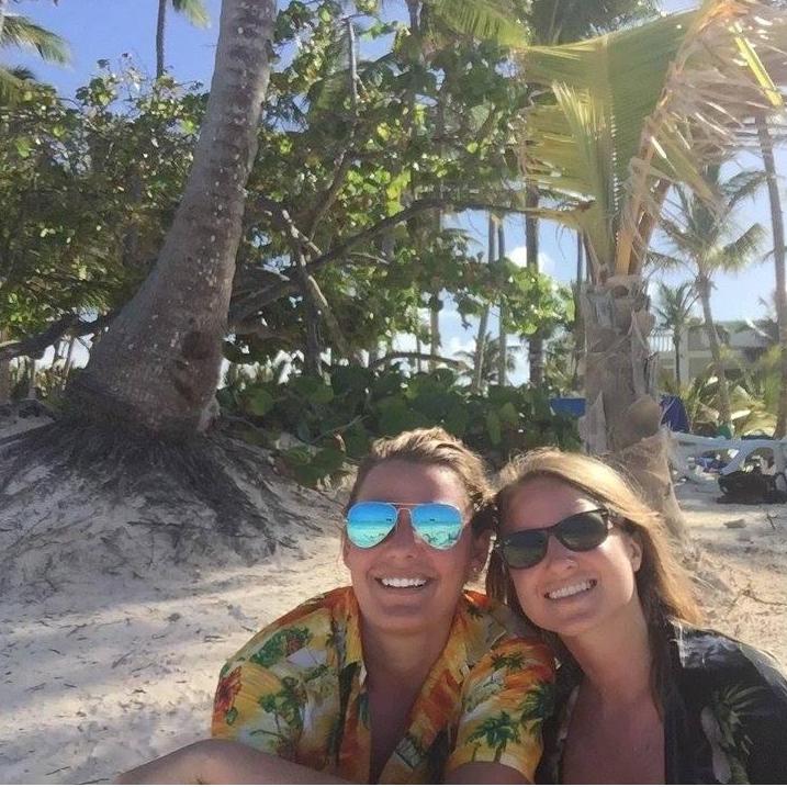 Our first trip... almost kidnapped, both got sun poisoning, and Jackie broke her arm falling out of a hot tub. However, with daiquiris, Hawaiian shirts, and a selfie stick we had a blast.