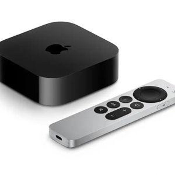 Apple - TV 4K 64GB Streaming Device (3rd generation) - Wi-Fi - Black