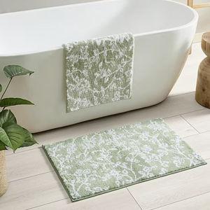 Laura Ashley 2-pc. Bath Rug Set Green
