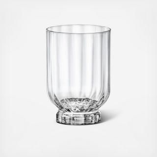 Florian Double Old Fashioned Glass, Set of 4