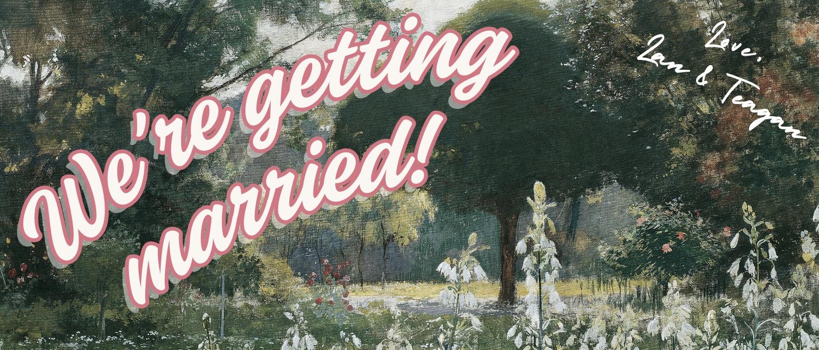 The Wedding Website of Teagan Wood and Lan Anderson