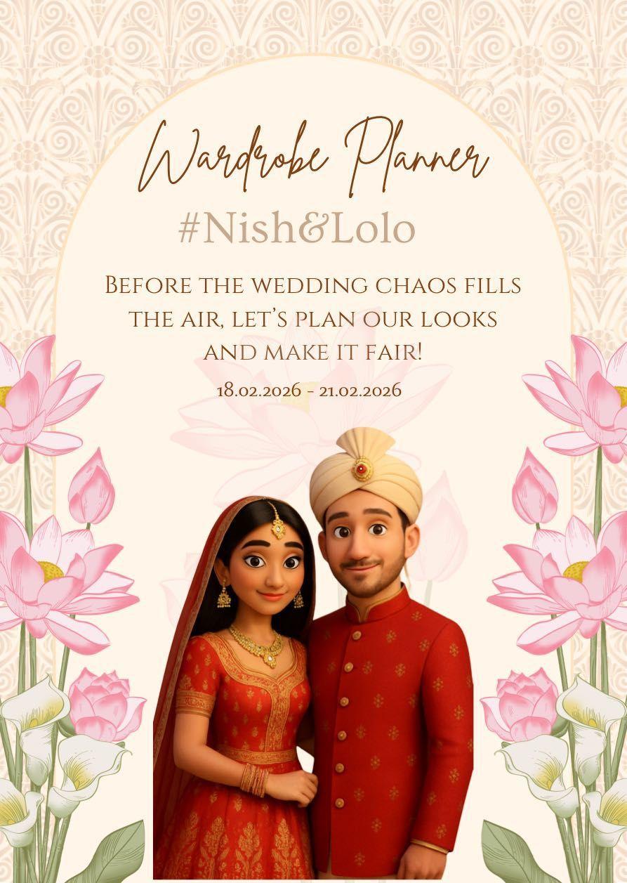 The Wedding Website of Nishtha Goswami and Camilo Gomez