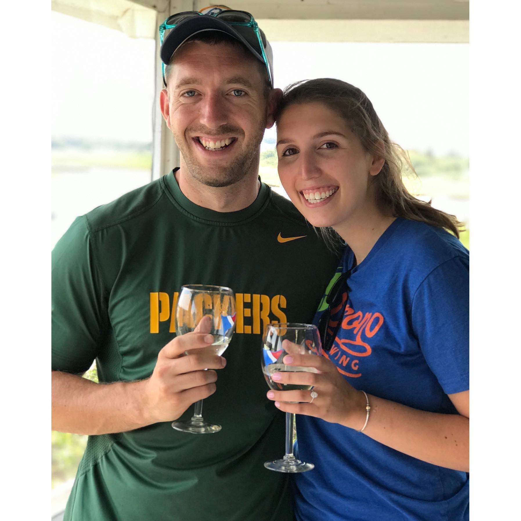 Shortly after Karissa said "yes!"