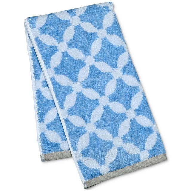 Martha Stewart Collection Dot Lattice 16" x 28" Hand Towel, Created for Macy's