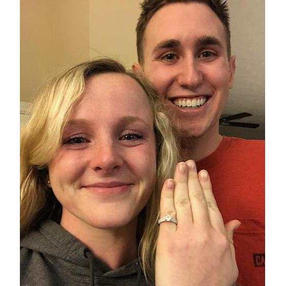 The night we got engaged