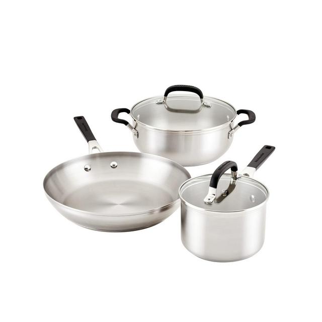 KitchenAid Stainless Steel 5 Piece Cookware Set
