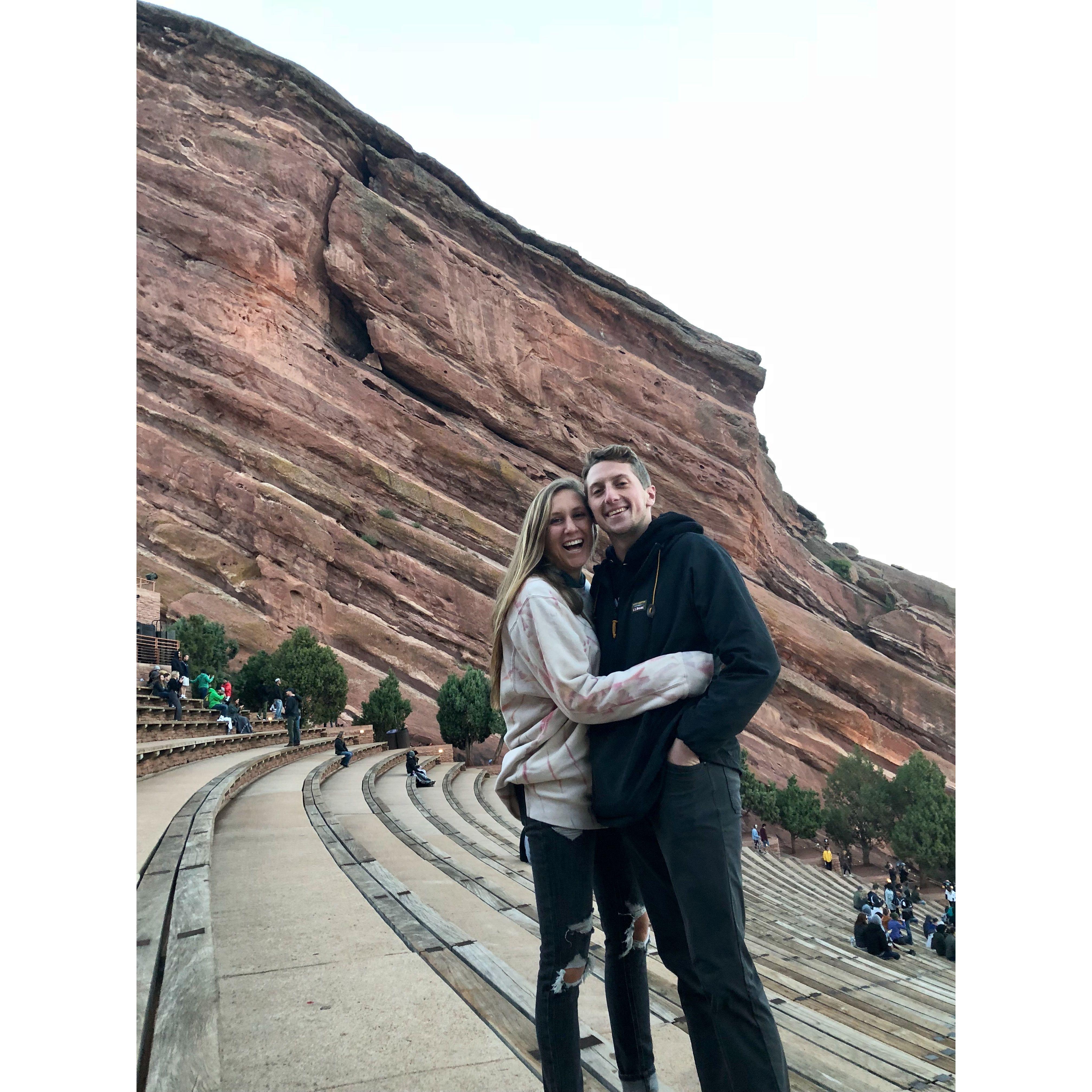 Fall '18 One of many Red Rocks shows