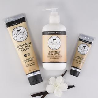 Vanilla Bean Goat Milk Body Hydration Kit