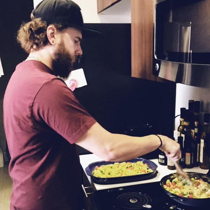 So Lucky That He Cooks!