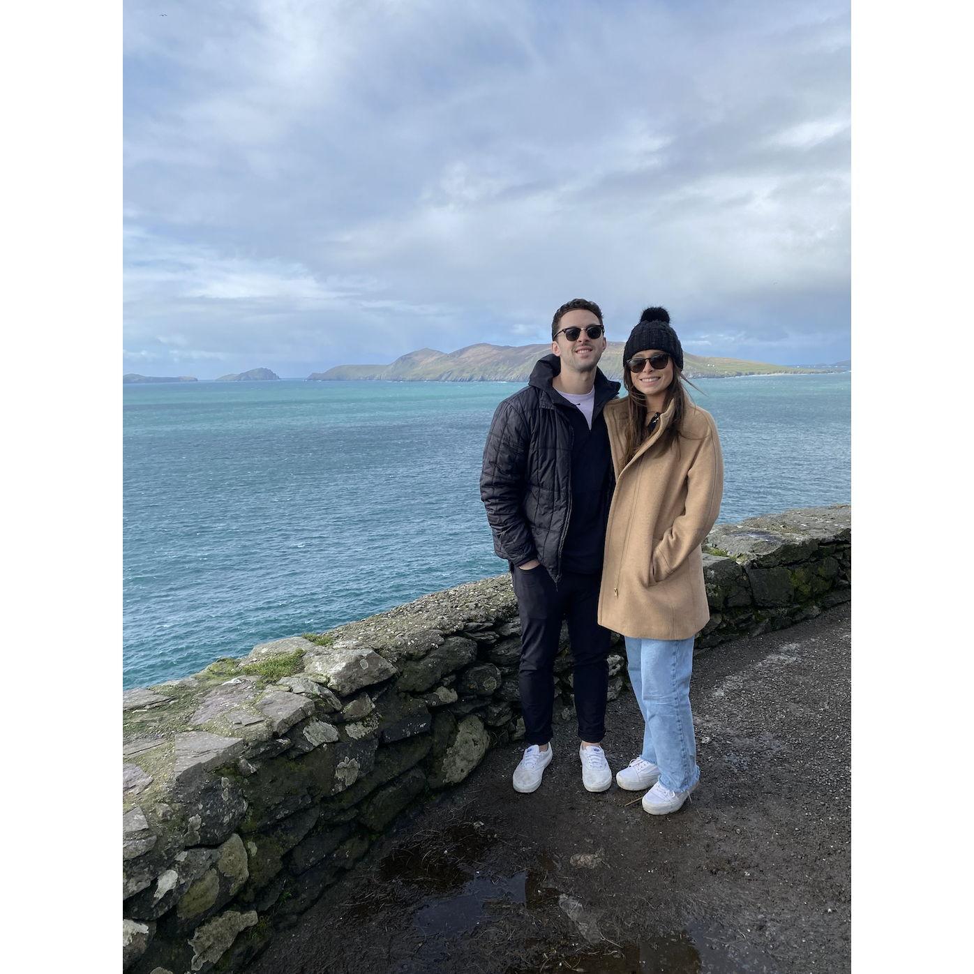 A pic taken during a stop on our tour of the Ring of Kerry during our amazing Norton Ireland trip 2023