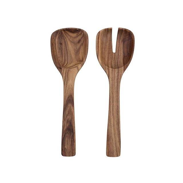 Villeroy & Boch Artesano Original Salad Server Set : Acacia Wood, Brown