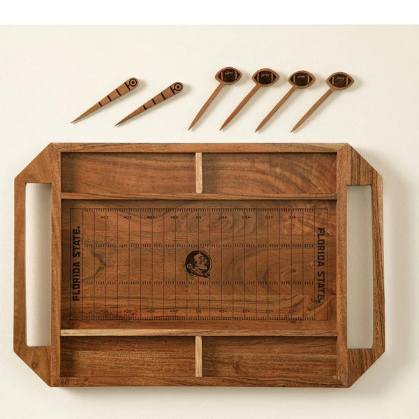 College Football Stadium Serve Board — College Sports Fan Gift, Florida State University
